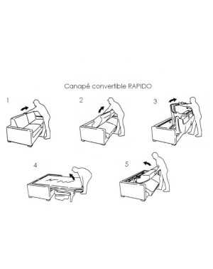 Canape rapido promo flat