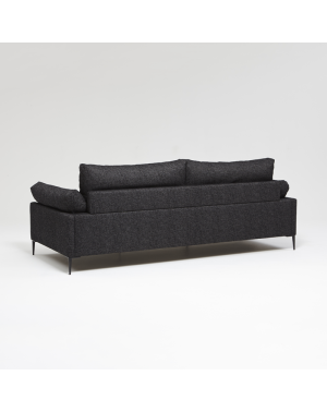 Tissu chiné Divine Noir