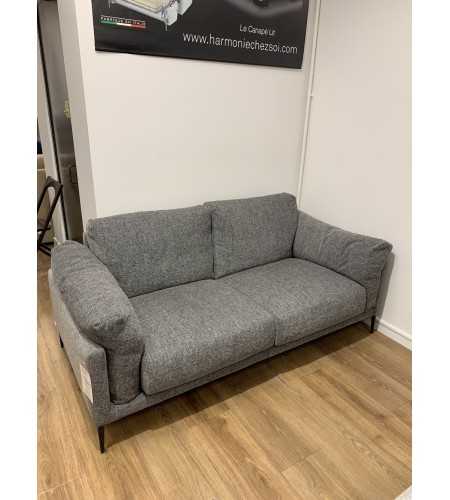 Modèle d'exposition en promo Tissu chiné anthracite.