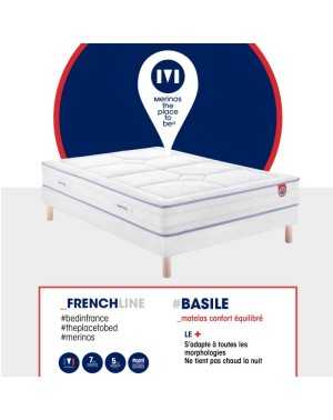 Matelas latex Merinos - Basile