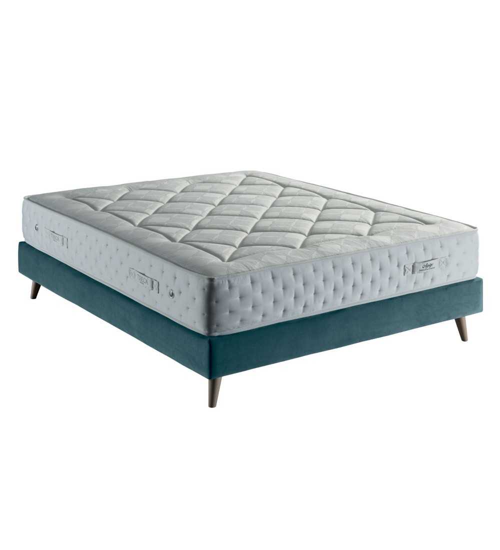 Matelas ressorts Arpege sommier bleu saphir Matelas ressorts Arpege sommier bleu saphir