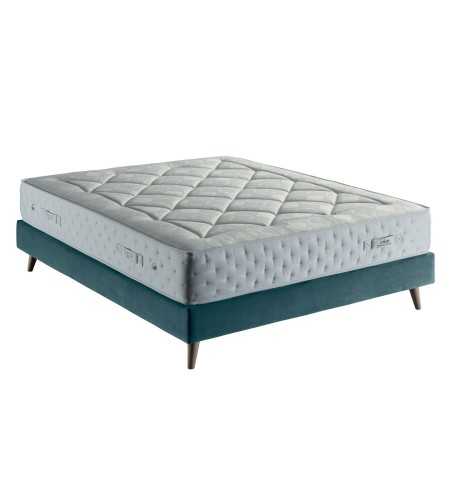 Sommier arpege Treca Velours saphir Sommier arpege Treca Velours saphir