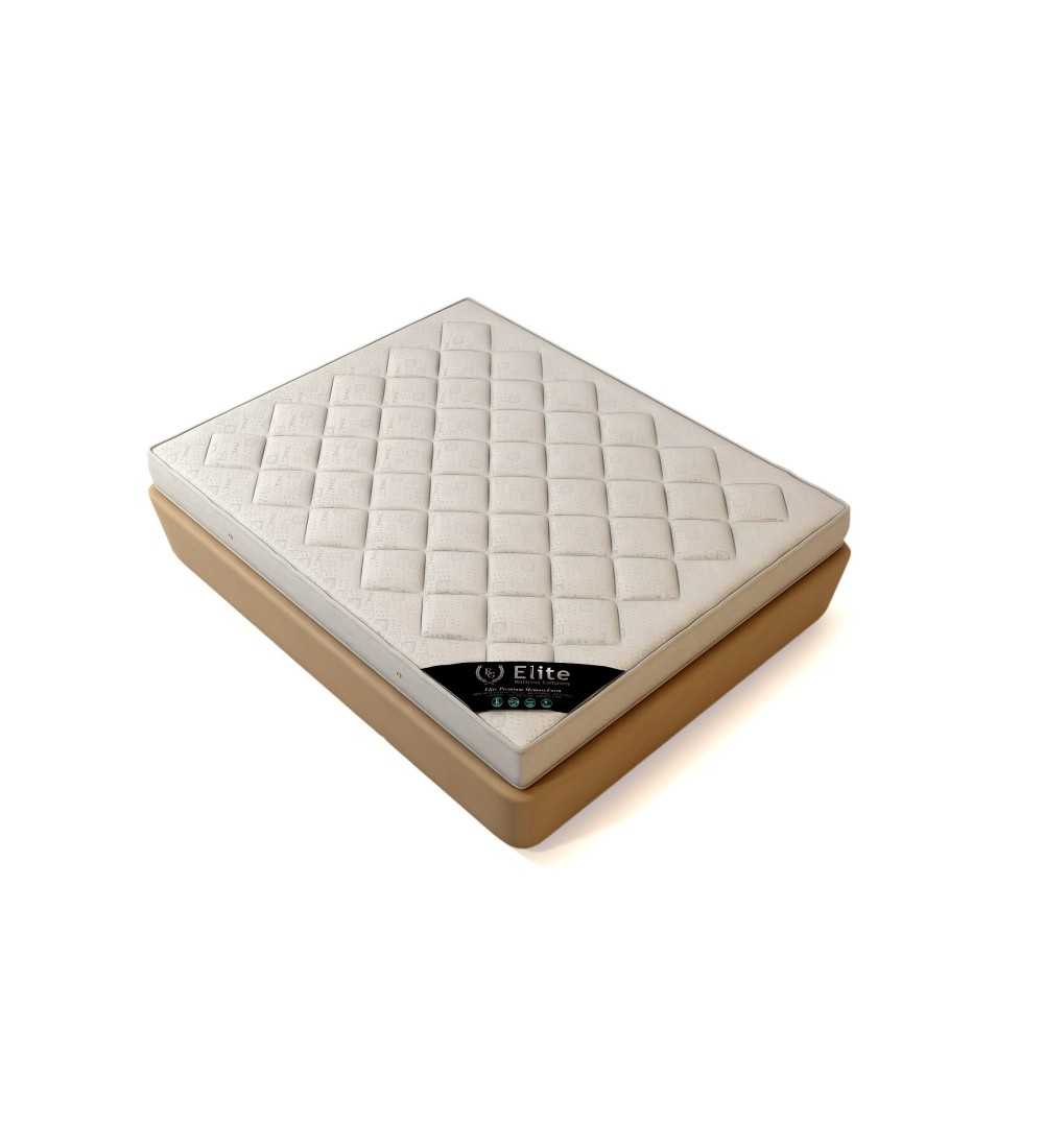 Matelas en mousse viscoélastique 7 zones de confort H4 très dur