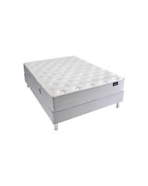 Matelas ressorts + mémoire de forme Tech