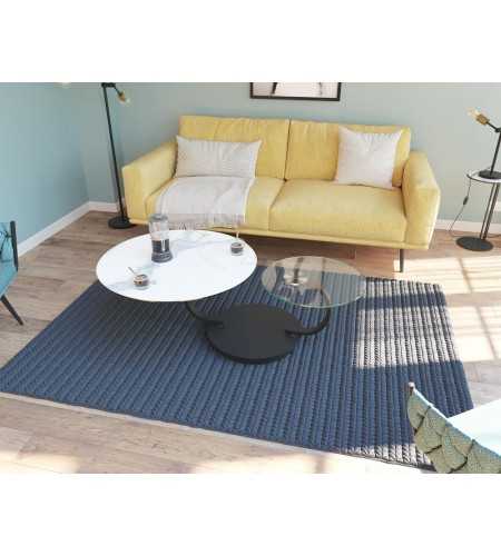 Céramique Marbre blanc mat', Acier peinture noire epoxy Céramique Marbre blanc mat', Acier peinture noire epoxy