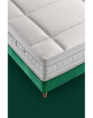 DESTOCKAGE Matelas ressort Treca - Clair de lune - 90x190