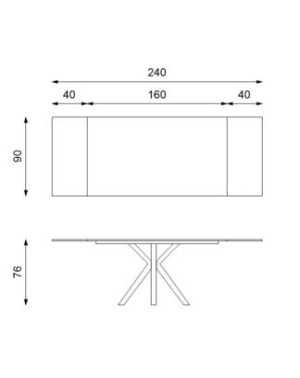 Schéma Table Ceramica1 ouverte