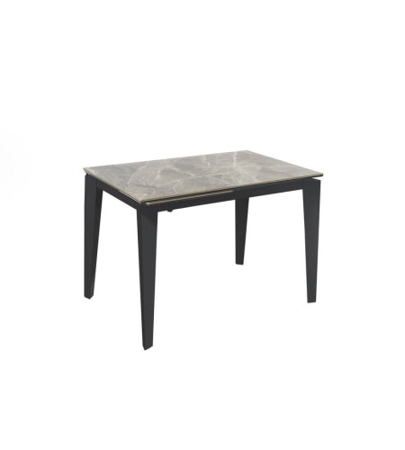 Table ceramica 2 plateau marbre gris