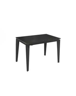 Table ceramica 2 plateau portoro marbre noir