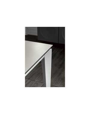 Table ceramica 2 plateau blanc