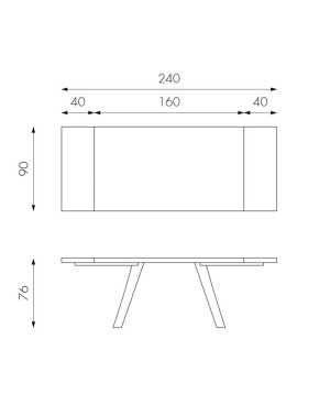 Table extensible Bridge