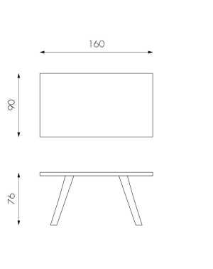 Table fixe Bridge