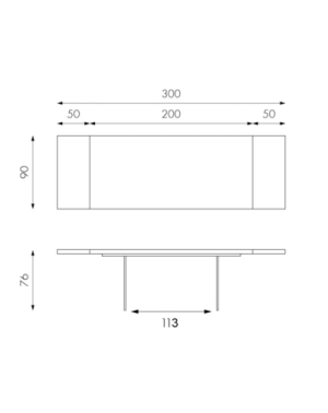 Table fixe ou extensible Snooker