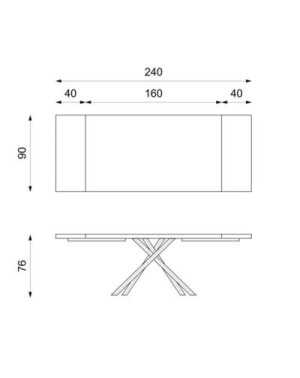 Table extensible Spike