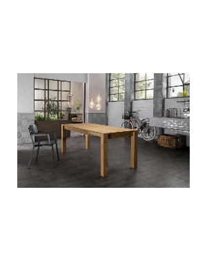 Table extensible Wood chêne naturel
