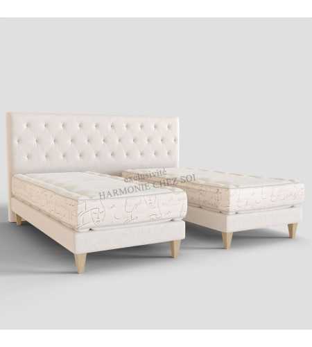 Matelas ressort Treca - Ondine - lits jumeaux