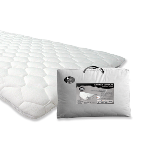 Sur matelas à Memoire de forme hauteur 7 cm