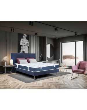 Pack luxe lit casher matelas latex Dunlopillo - Aiglon - 2x90x200