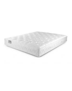 Pack luxe lit casher matelas latex Dunlopillo - souverain - 2x90x200